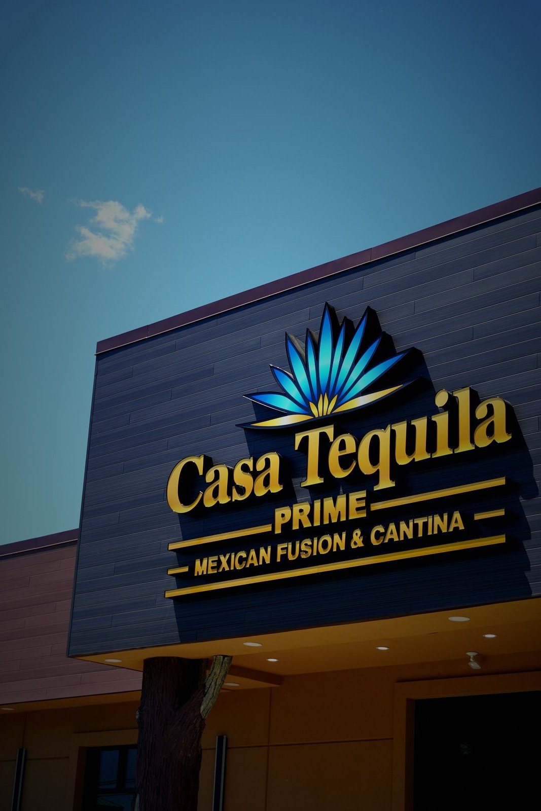 Casa Tequila Prime exterior signage